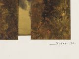 a picture of a picture of a painting on a piece of paper