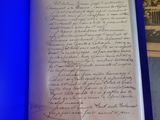 a close up of a piece of paper with writing on it