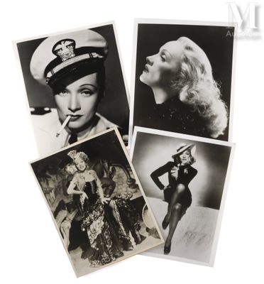 trois photographies en noir et blanc représentant des femmes en uniforme militaire