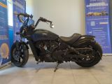 a motorcycle that is parked in a showroom