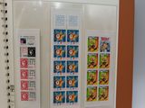 a picture of a book with stamps on it