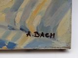 an image of a painting of a bird flying in the sky