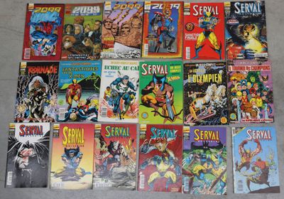 Marvel Semic Comics lot de 110 albums cartonnés souples peti… - Photo 1