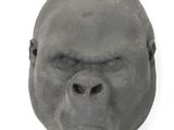 an image of a sculpture of a gorilla ' s head