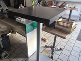 an image of a workbench in a garage