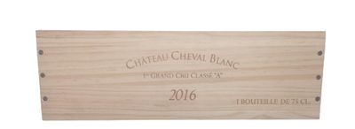 1 bouteille Château CHEVAL BLANC - 1er Gc Saint Emilion 2016…