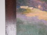 a picture of a painting on the wall of a room