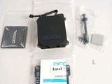 a hard drive, hard drive, and hard drive in the package
