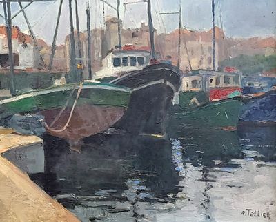 many boats that are docked in the water