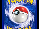 a picture of a pokemon card with a poke - ball on it