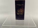 a clear acrylic display case with a box on top of it