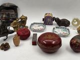 a lot of asian items that are on the table
