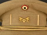 an image of a military hat with two crossed swords on it