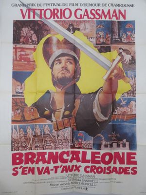 a movie poster for the film ' s starring of a man with a sword in his hand