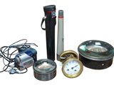many different types of tools and equipment that are on the table