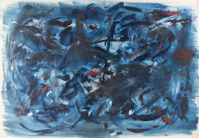 Oscar GAUTHIER (1921-2009) Sans titre, 1959