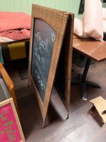 PANNEAU stop-trottoir en plastique façon rotin tressé