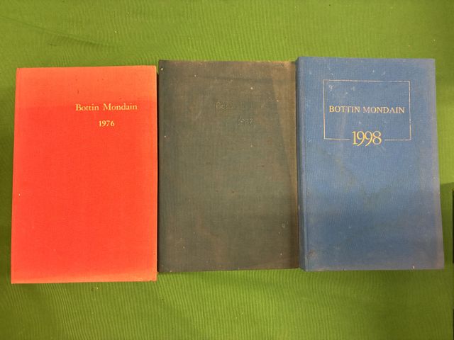 Lot de Bottin mondain des années 1976-1987-1998.