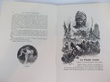an open book with a picture of a knight on it