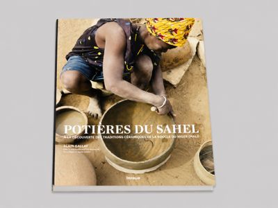 On voit ici la couverture du livre *Pottress du Sahel*