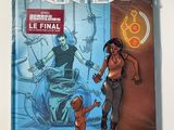 the cover of a comic book featuring a woman and a dog