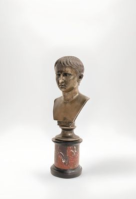 BUSTE d'Auguste Caïus Julius Caesar Octavianus Empereur en b…