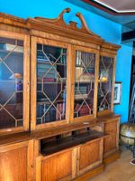 Bibliothèque formant secrétaire à 4 portes vitrées partie ha… (photo 3)