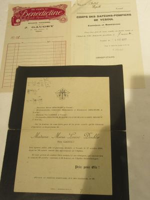 an old document with a picture of a man on it