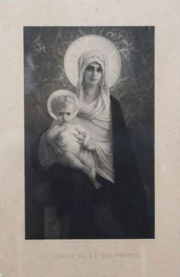 D'après Antoine Auguste Ernest HEBERT (1817-1908), "La Vierg…