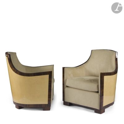 paire de fauteuils Art déco