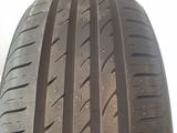 a close up of a car tire on a white background
