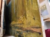 a picture of a painting in a box on a table