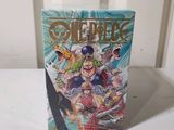 the box for one piece is sitting on a table
