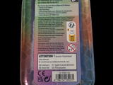 a close up of a plastic container with a label on it