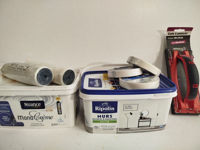 Lot de 8 - RIPOLIN - Ce kit comprend deux pots de peinture a…