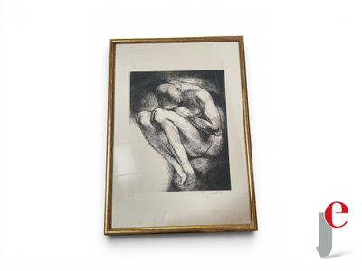 a picture of a drawing on the wall of a room