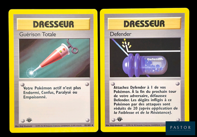 deux cartes sur lesquelles figurent différents types de brosses à dents