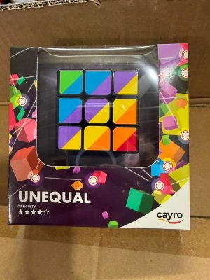 a close up of a box with a puzzle on it