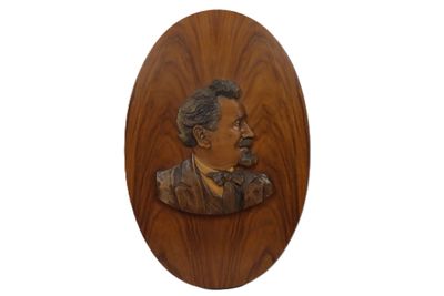 Louis THIAM (1914-1973) Portrait d'Aimé Thiam