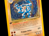an image of a pokemon card with a picture of a blue and white pokemon character