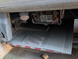 a close up of the inside of a truck ' s cab