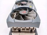 a close up of a video card with a fan on it
