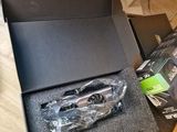 a black box that is open on a wooden floor