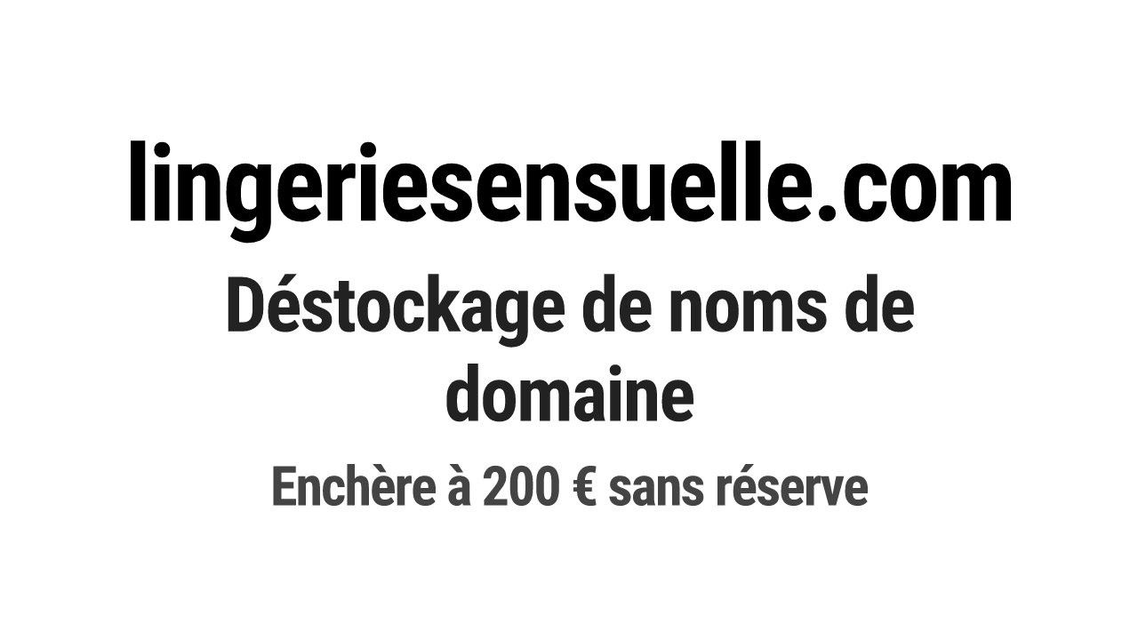 Destockage & Invendus