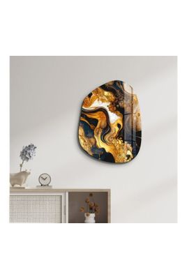 2501 / Peinture décorative sur verre trempé - 88 x 68 c…