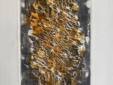 une image représentant un tableau d'un arbre jaune et noir