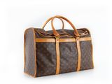 Sac de voyage Louis Vuitton en toile Monogram et cuir
