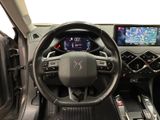the interior of a car with a steering wheel and a dash board