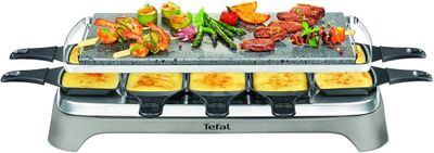 Tefal Appareil à raclette & Pierrade, Fonte parfaite du from…