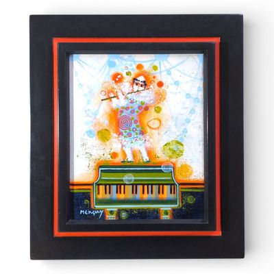 Frédéric MENGUY (1927-2007) Le flûtiste - Photo 1